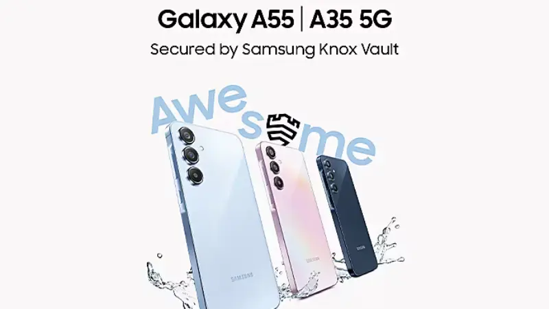 Samsung’s Galaxy A55 5G & A35 5G are Officially Announced With Decent Upgrades